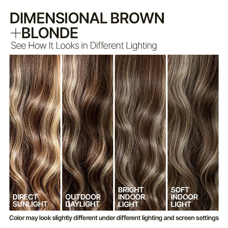 [New Arrival]Frodio Veralux™ Blend Human Hair Loose Wave Wig 9X6 Lace Brown Blonde Highlight | Wear & Go Glueless Wigs Beginner Friendly