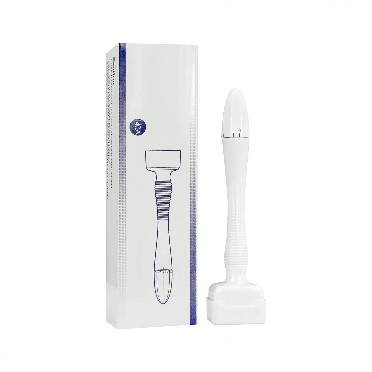 Tool for Skin Care Ergonomic Handle Premium Quality Materialsportable Friendly for Beginners White Skincarecomfort Roller