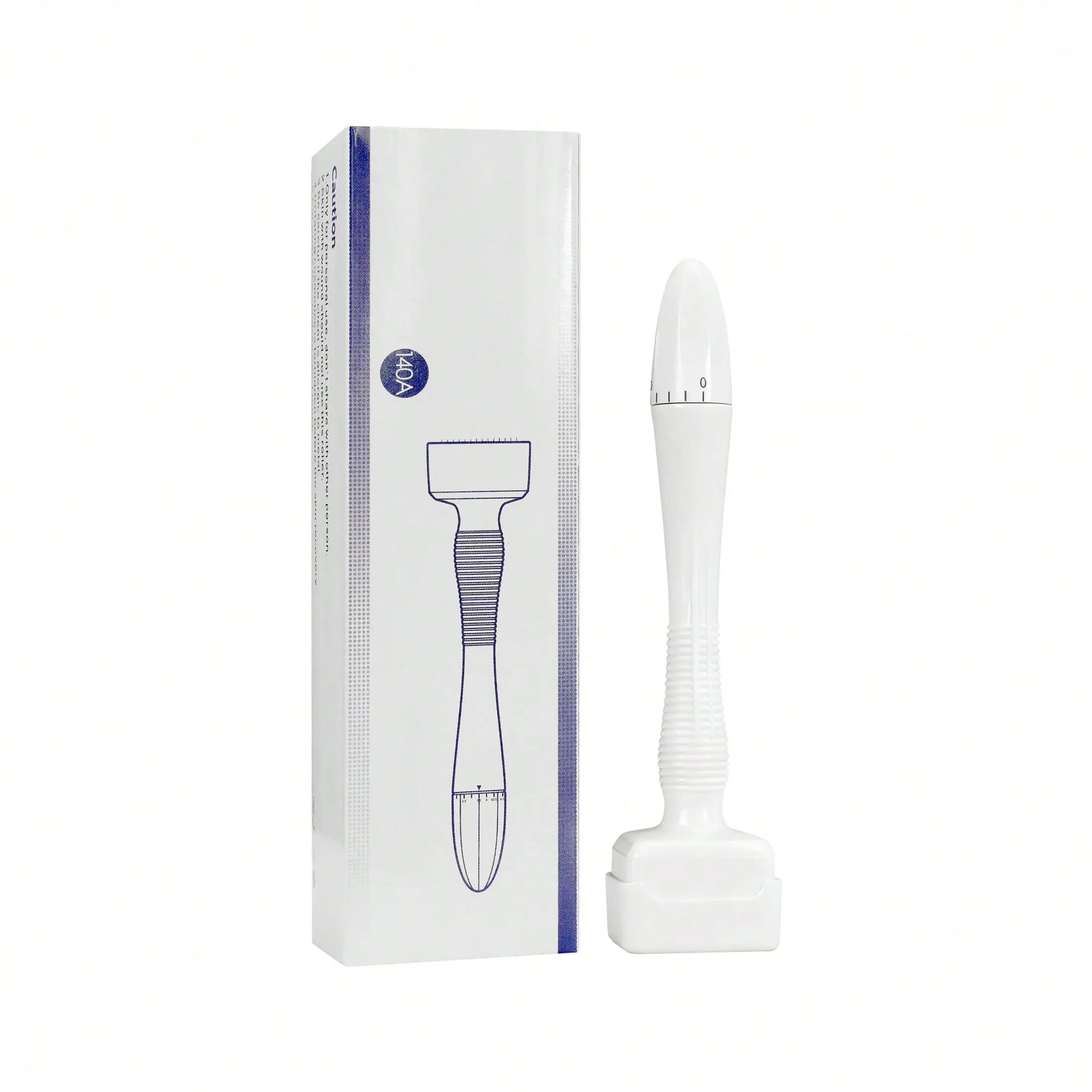 Tool for Skin Care Ergonomic Handle Premium Quality Materialsportable Friendly for Beginners White Skincarecomfort Roller