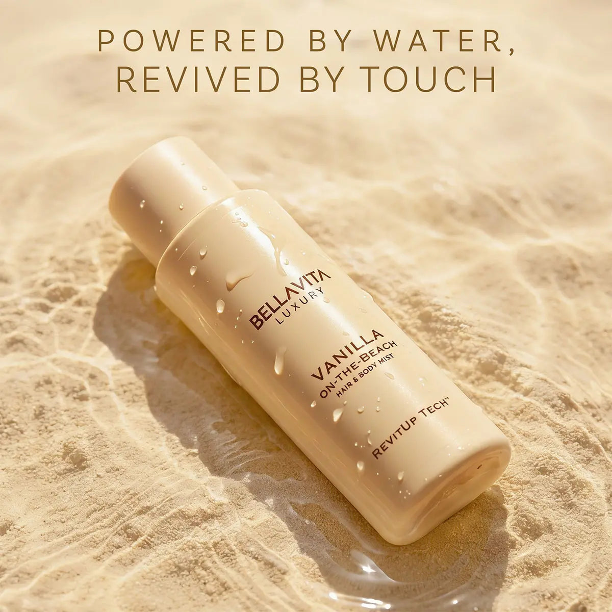 Vanilla-On-The-Beach by Bellavita Luxury | Warm Gourmand Hair & Body Mist | Water-Based | Alcohol-Free & Long-Lasting | Perfect for Layering | Lightweight and Non-Sticky Formula | Smell Sweet All Day | Long-Lasting Gourmand Freshness